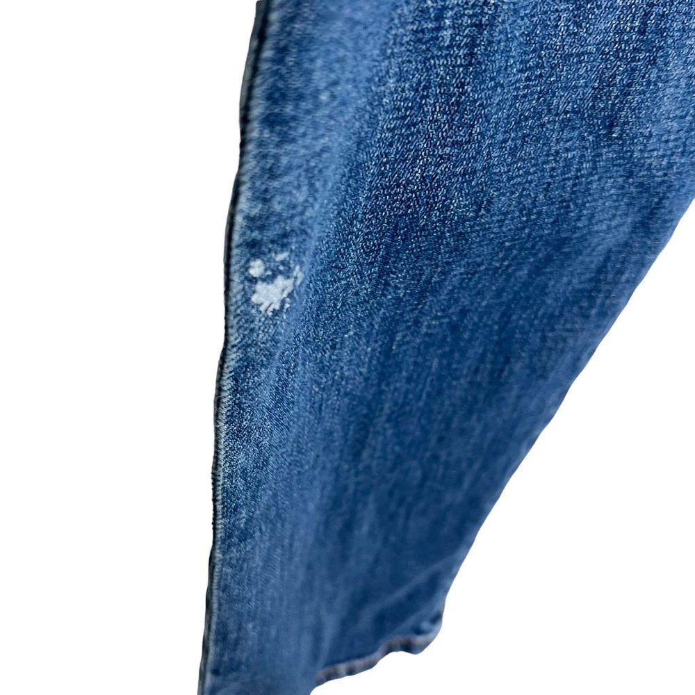 CAbi Patchwork Slim Boyfriend Low Rise Medium Wash Jeans 2 - Picture 13 of 13